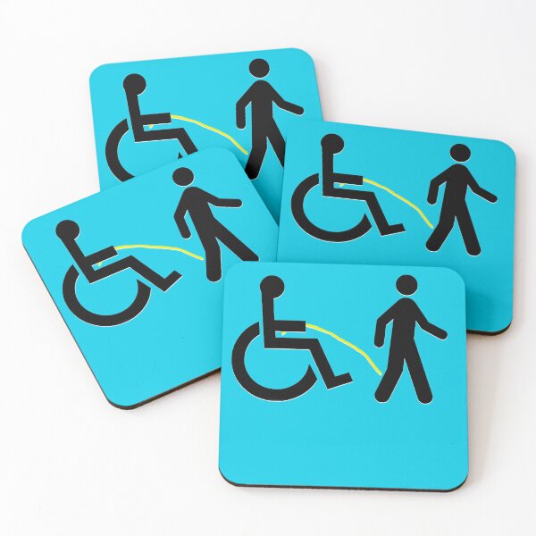 Item preview, Wheelchair Disability Pee on Walkers designed and sold by ttuniques.