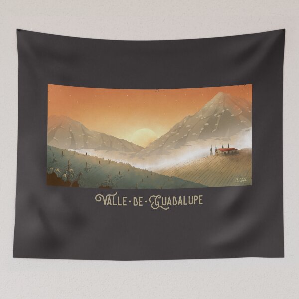 Item preview, Valle de Guadalupe designed and sold by TheArtDary.
