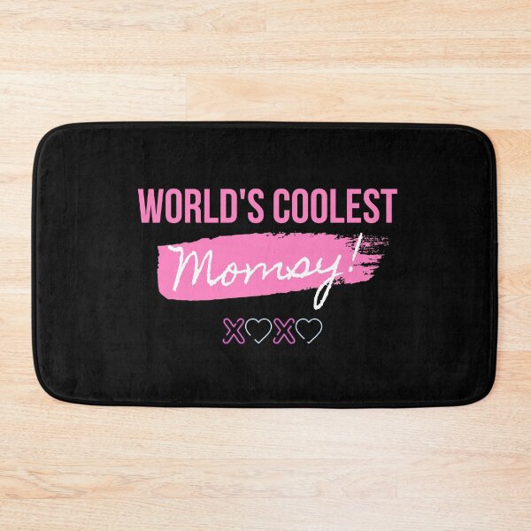 Item preview, World's Coolest Momsy XOXO in Black designed and sold by ForeverInColors.