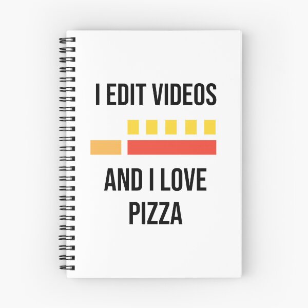 Item preview, Edito vídeos y me encanta la pizza designed and sold by davidmm99.