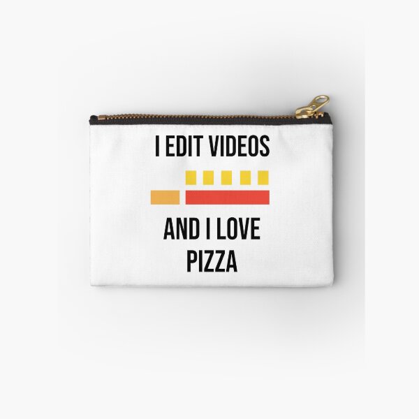 Item preview, I edit videos and I love pizza designed and sold by davidmm99.
