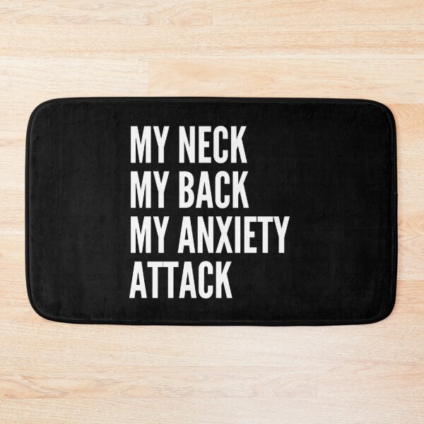 Item preview, My neck my back my anxiety attack designed and sold by hudaartlife.