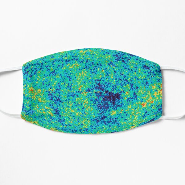 Cosmic microwave background. First detailed "baby picture" of the universe. #Cosmic, #microwave, #background, #First, #detailed, #baby, #picture, #universe Flat Mask