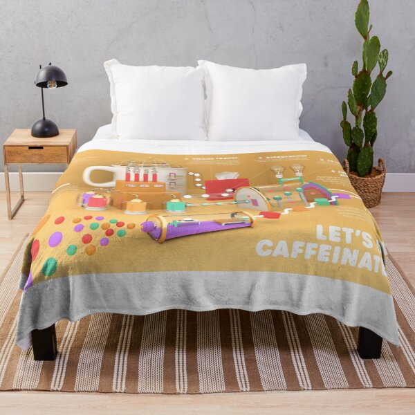 Item preview, Let's Get Caffeinated! designed and sold by sophloafstudios.