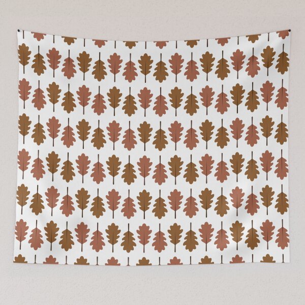 Item preview, Oak Leaves Pattern (Brown) designed and sold by John Uttley.