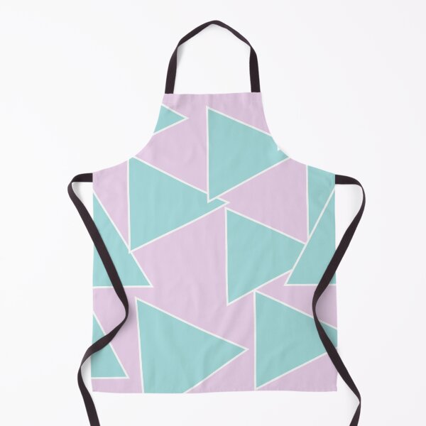 Item preview, Turquoise Triangle Abstract Pink background designed and sold by pastel-only.