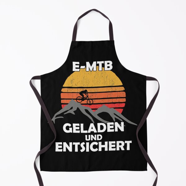 Item preview, E-MTB Sunset Mountains E-Bike Graphic Design - b designed and sold by Gerdek.