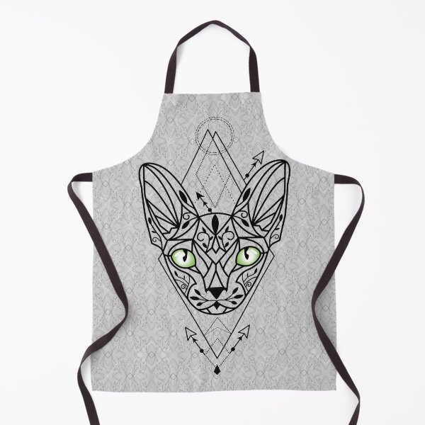 Item preview, Egyptian Sphinx Cat with green eyes designed and sold by FK-UK.