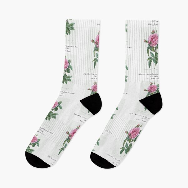 Item preview, Gallic Rose, Rosa gallica regalis from Les Roses Pierre-Joseph Redouté Design designed and sold by EarthArtDesigns.