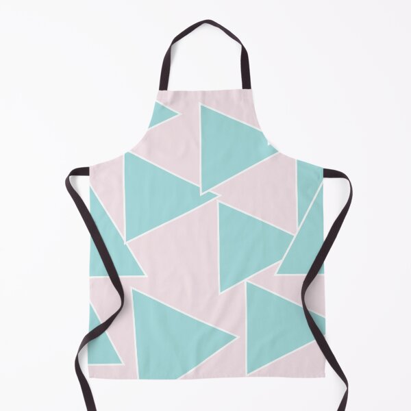 Item preview, Large Turquoise Triangle and light Pink background designed and sold by pastel-only.