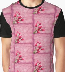 Pink Tulips Graphic T-Shirt