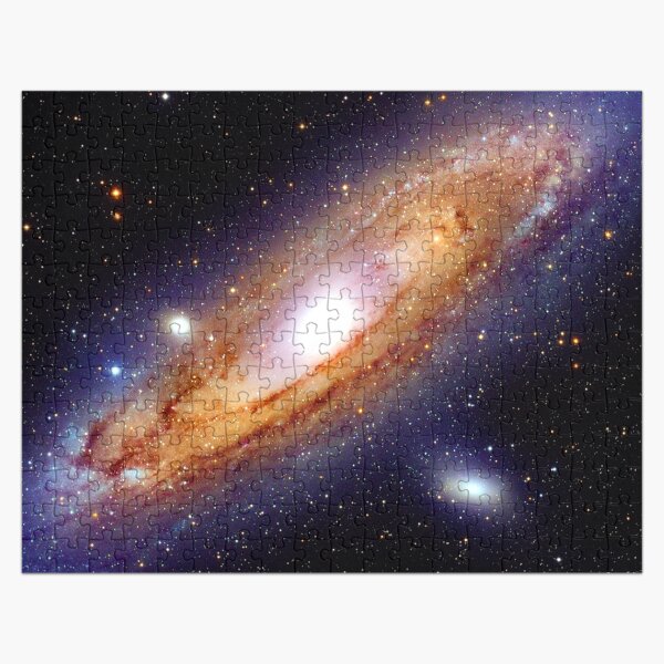The Andromeda Galaxy (M31, NGC 224) in High Resolution. Nasa Hubble Space Telescope Astronomy Photo Jigsaw Puzzle