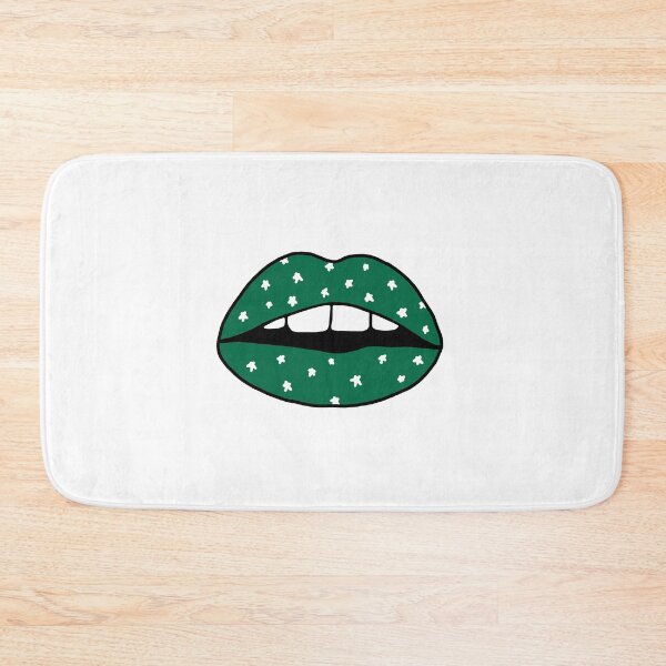 Item preview, green lips designed and sold by SOcreateCo.