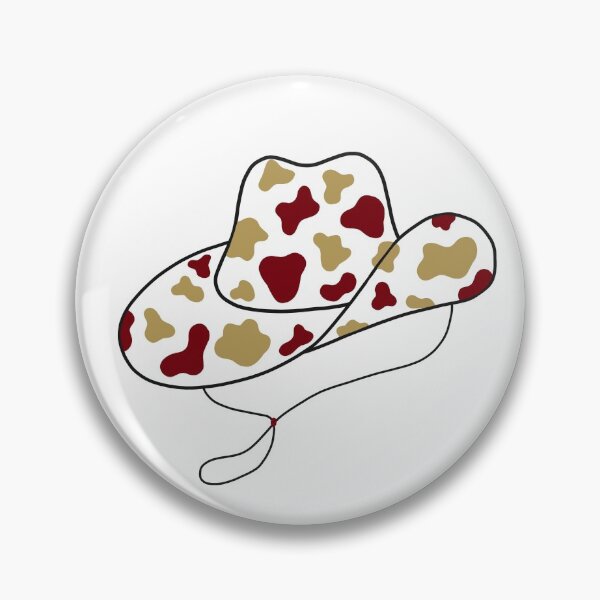 Item preview, Kutztown University cowboy hat (white background)  designed and sold by lizashubaderov.