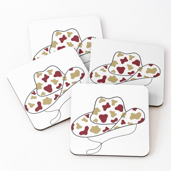 Item preview, Kutztown University cowboy hat (white background)  designed and sold by lizashubaderov.