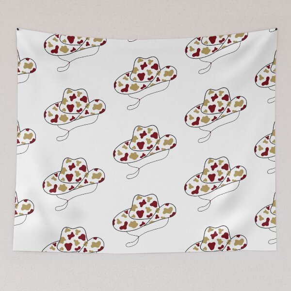 Item preview, Kutztown University cowboy hat (white background)  designed and sold by lizashubaderov.