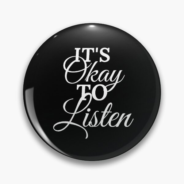 Item preview, It's Okay To Listen Lewis Hamilton designed and sold by TheGreekGuy.