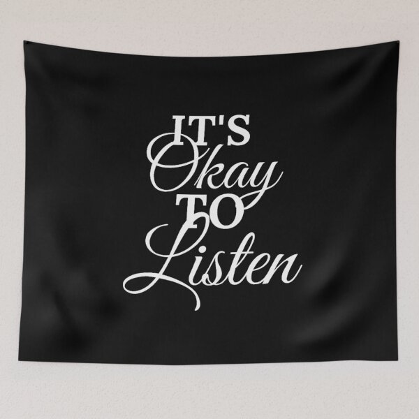 Item preview, It's Okay To Listen Lewis Hamilton designed and sold by TheGreekGuy.