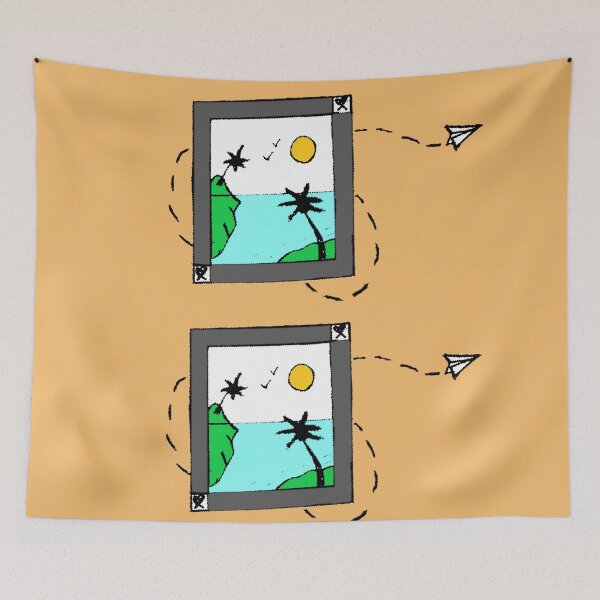 Item preview, ROUTE OF A PAPER PLANE designed and sold by Original-Images.