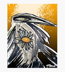 the crow Photographic Print