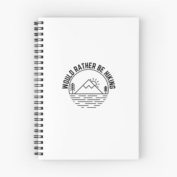 Item preview, Would Rather Be Hiking designed and sold by turnipjoestudio.