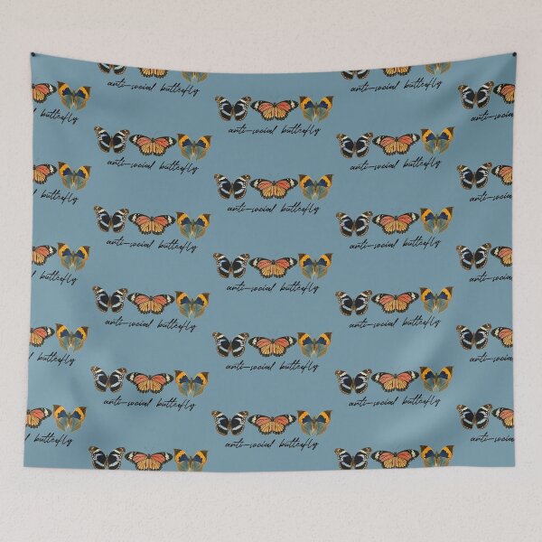 Item preview, Anti-Social Butterfly designed and sold by UntamedCharms.