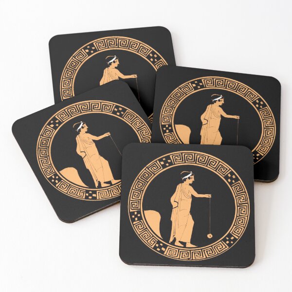 Item preview, Ancient Greek Boy Playing With A Yo-Yo designed and sold by DotorEaon.
