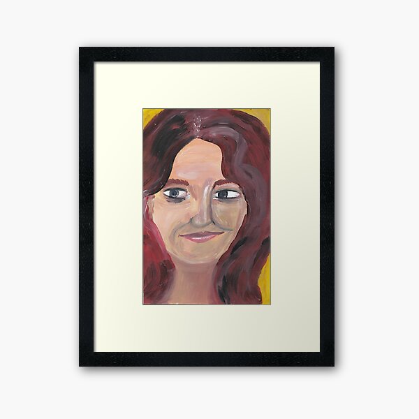 Portrait 5 Framed Art Print