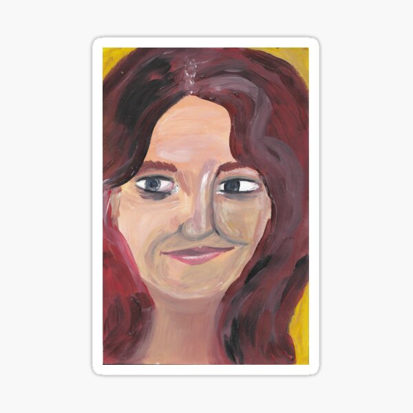 Portrait 5 Sticker