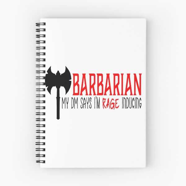 Item preview, Rage Inducing Barbarian Dungeons and Dragons Inspired designed and sold by KRSMythics.