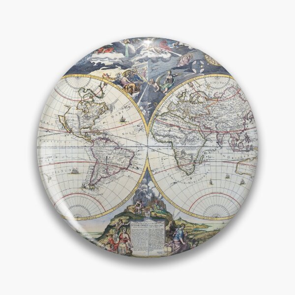 Item preview, Petrini World Map 1700 designed and sold by Weston  Westmoreland.