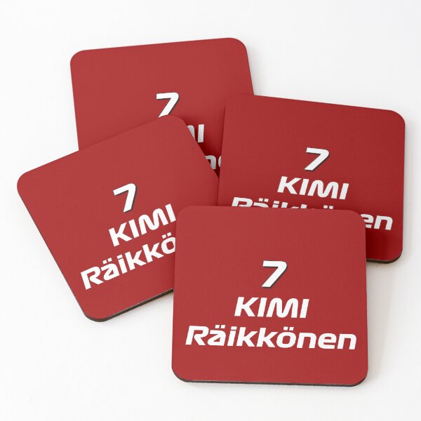 Item preview, Kimi Raikkonen number 7 minimalist designed and sold by Pajs.