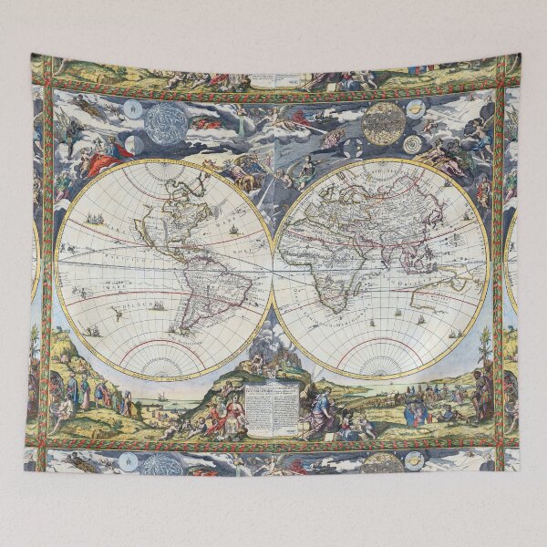 Item preview, Petrini World Map 1700 designed and sold by Weston  Westmoreland.