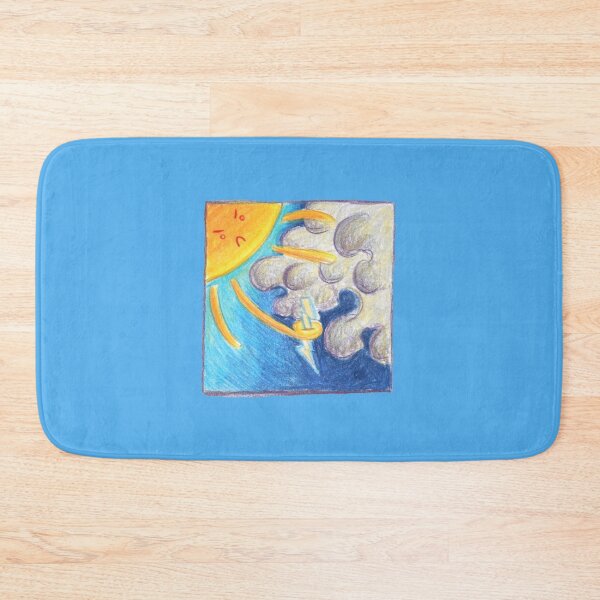 Item preview, The angry corner sun catches the lightning of the thundercloud designed and sold by Sanguinik.