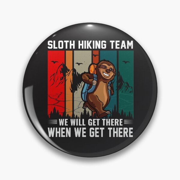 Item preview, sloth hiking designed and sold by Delicarte.