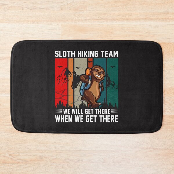 Item preview, sloth hiking designed and sold by Delicarte.