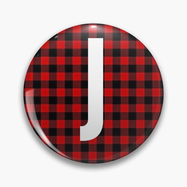 Item preview, Monogram letter J flannel design designed and sold by JustSeasons.
