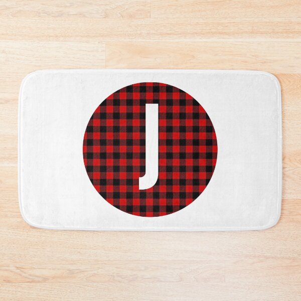 Item preview, Monogram letter J flannel design designed and sold by JustSeasons.