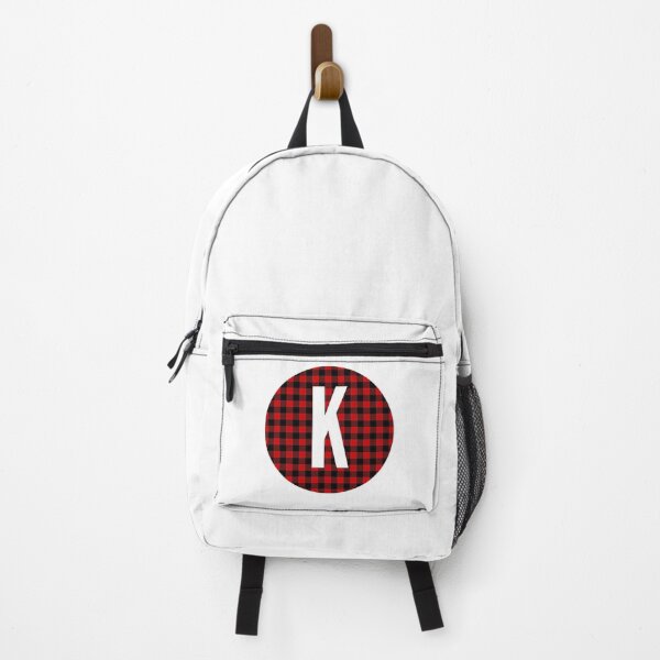 Item preview, Monogram letter K flannel design designed and sold by JustSeasons.