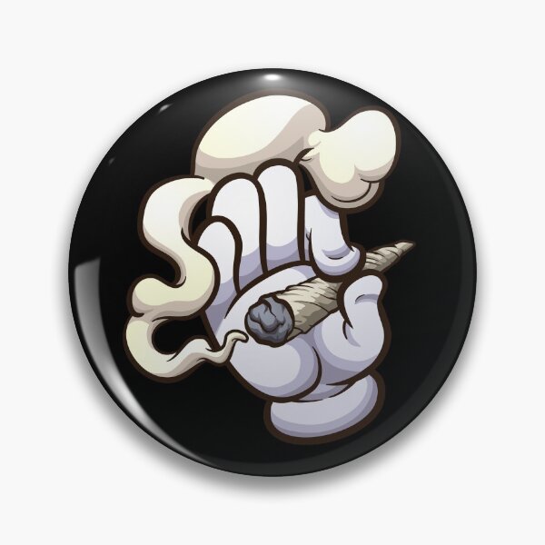 Item preview, Comic Hand Smoking A Joint designed and sold by ozumdesigns.