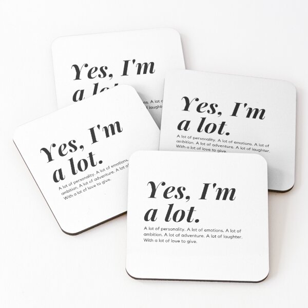Item preview, Yes, I am a lot. Woman Empowerment.  designed and sold by travelnerd.