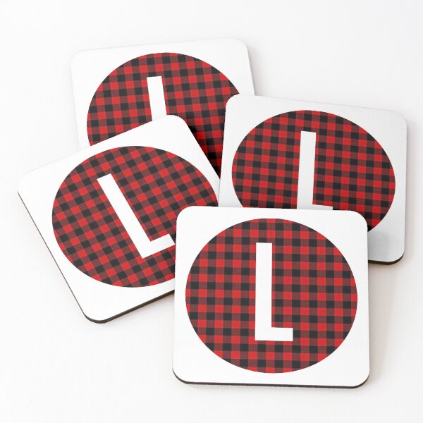 Item preview, Monogram letter L flannel design designed and sold by JustSeasons.