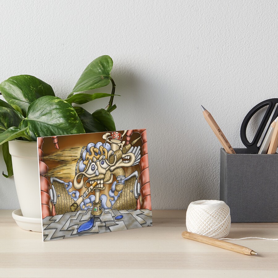 Item preview, Art Board Print designed and sold by HilpArt.