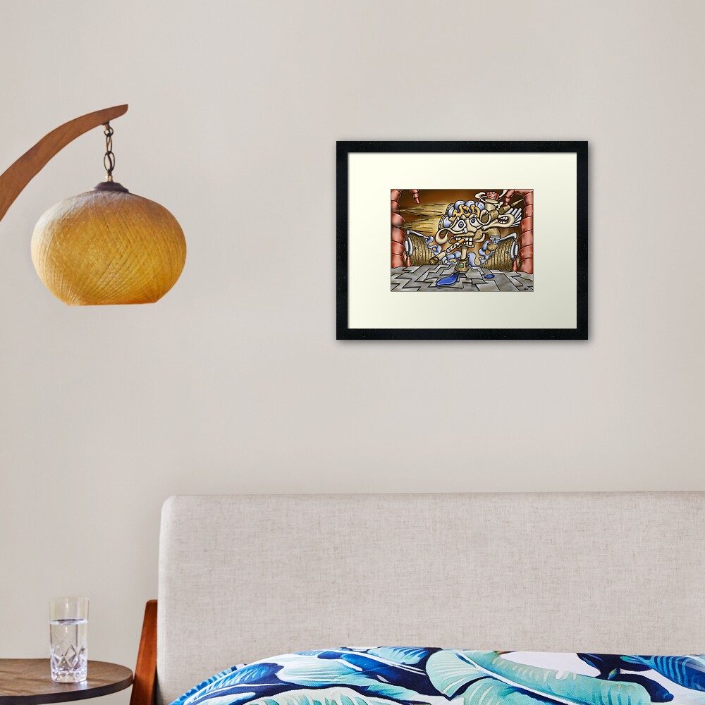 Item preview, Framed Art Print designed and sold by HilpArt.