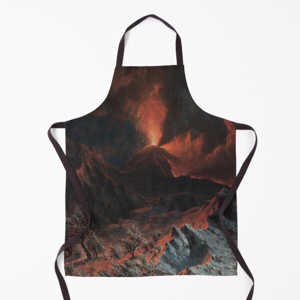 Item preview, Mount Vesuvius at Midnight (1868) By Albert Bierstadt designed and sold by sunny-007.