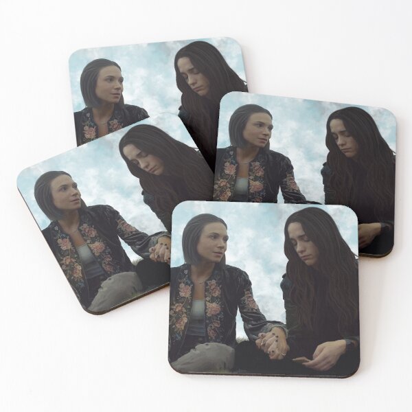 Item preview, Earp sisters holding hands digital drawing designed and sold by scorsone81.