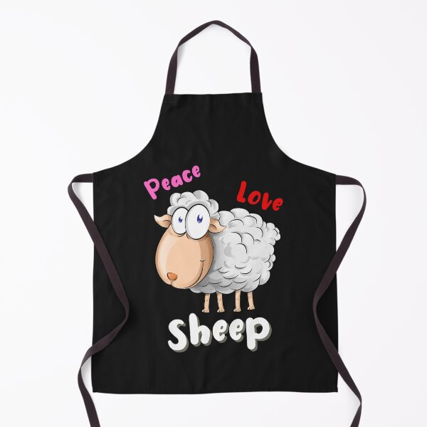 Item preview, Peace Love Sheep designed and sold by SportyDogShop.
