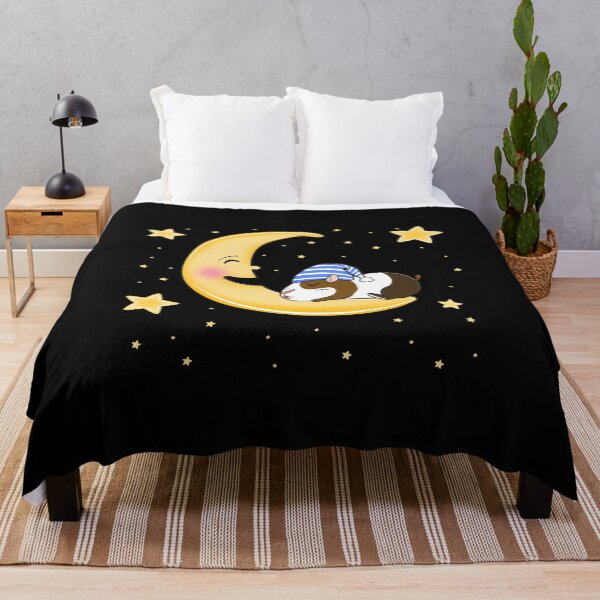 Item preview, A Guinea Pig Sleeping On The Moon designed and sold by Paulina Vanlife.