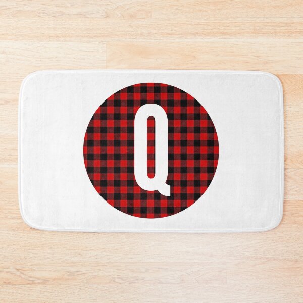 Item preview, Monogram letter Q flannel design designed and sold by JustSeasons.