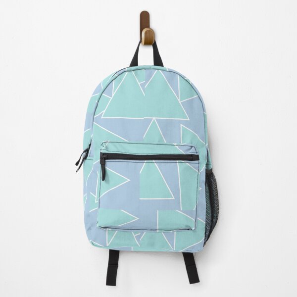 Item preview, Large Turquoise Triangle and blue background designed and sold by pastel-only.